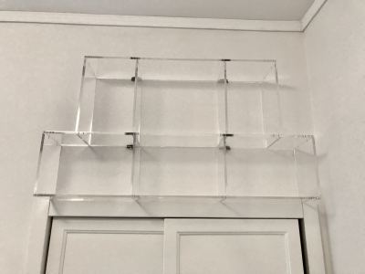 Ripiani Mensole in Plexiglass 10mm
